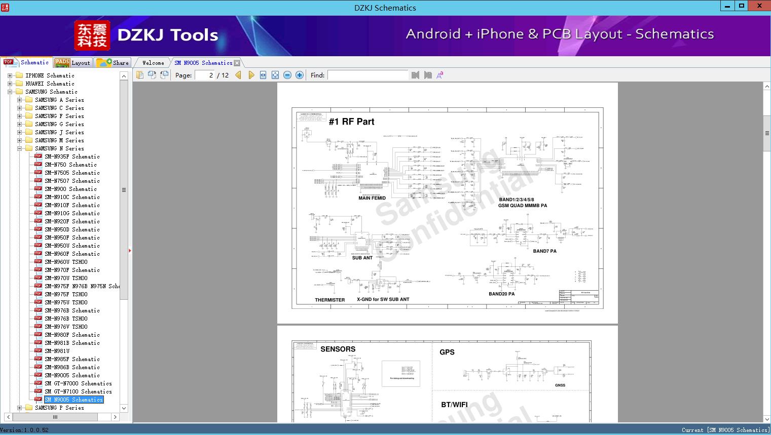 SM N9005 Schematics